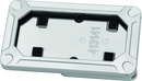Kuryakyn Nova Side Mount License Plate Frame Gloss Chrome-1
