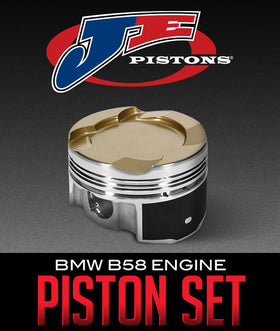 JE PISTONS ULTRA SERIES PISTON KIT: BMW B58 ENGINE