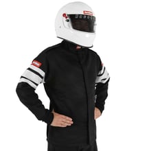 RACEQUIP SFI-5 JACKET BLACK 5X-LARGE