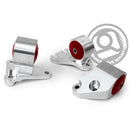 Innovative 92-93 Integra (Non GSR) B-Series Silver Aluminum Mounts 95A Bushings-1