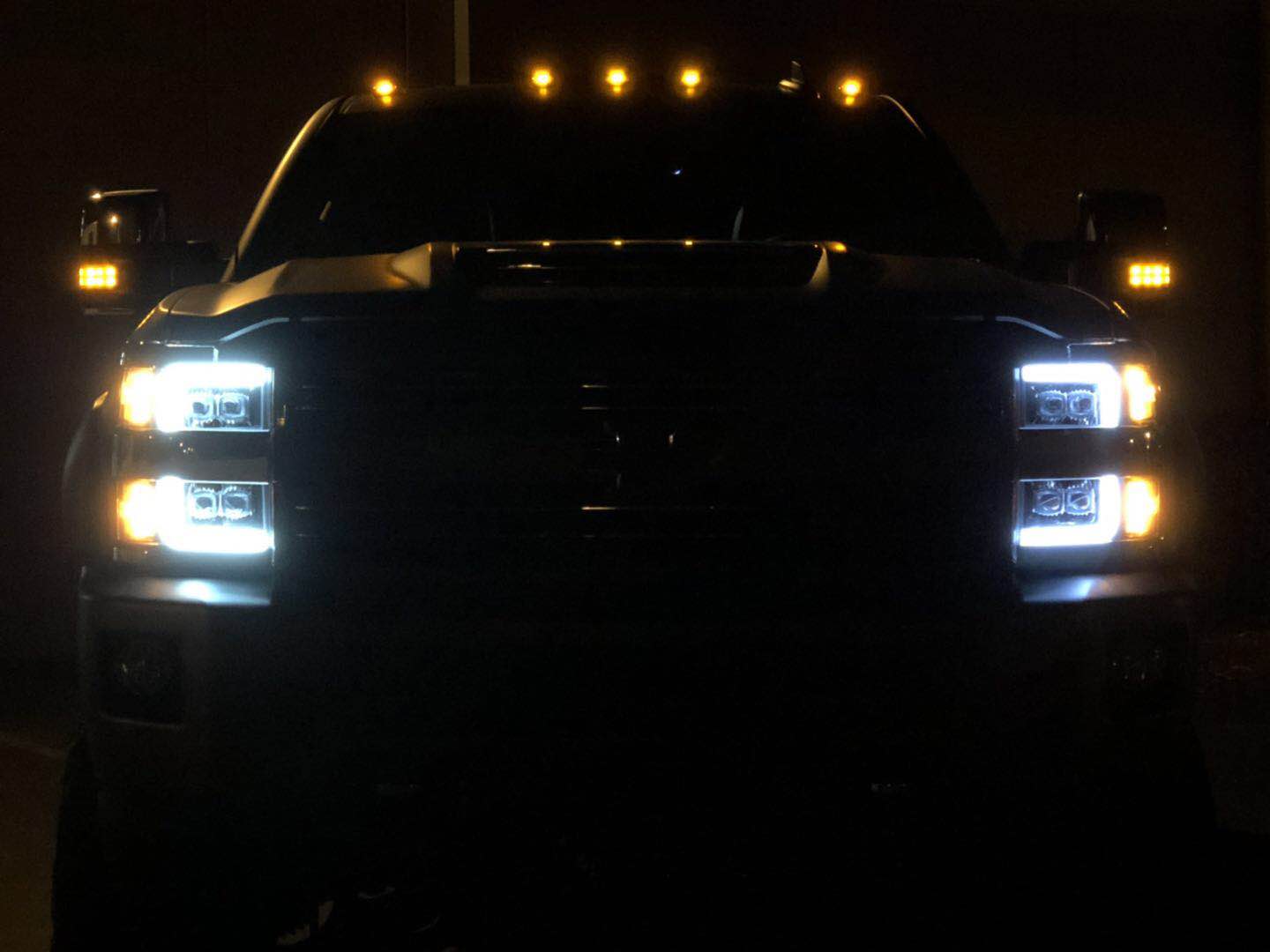 ALPHAREX NOVA-SERIES PROJECTOR HEADLIGHTS: 2015–2019 CHEVY SILVERADO 2500HD/3500HD - 0