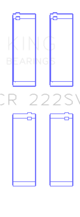 King BMW N55B30A Rod Bearing Set - Size +0.50mm - 0