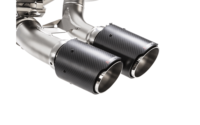 Akrapovic 16-17 BMW M2 F87 (Excl M2 Competition) Evolution Line Cat Back (Titanium) w/Carbon Tips