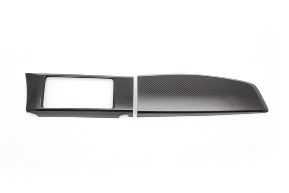 OLM Dry Carbon Fiber Dash Trim - 2013 BRZ-Matte Carbon Fiber