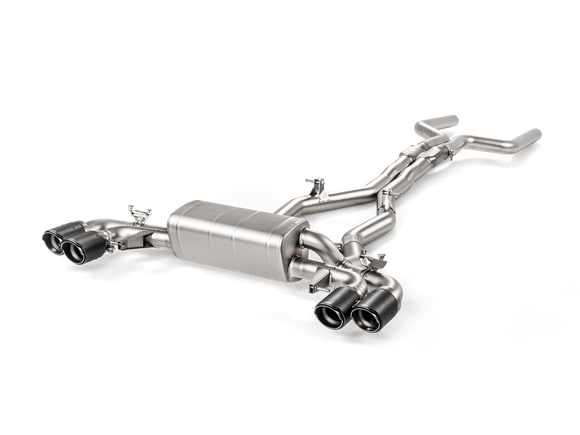 Akrapovic Evolution Line Cat Back (Titanium) (Req. Tips) - BMW / F90 / M5 / M5 Competition