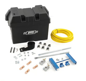 Mr. Gasket Battery Relocation Kit Fits up to 12 Inch long standard style batteries