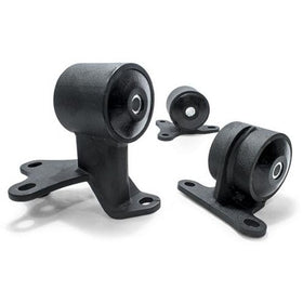 Innovative 90-93 Accord F-Series Black Steel Mounts 75A Bushings (Auto to Manual)