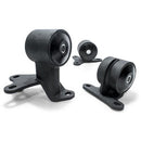 Innovative 90-93 Accord F-Series Black Steel Mounts 85A Bushings (Auto to Manual)-1