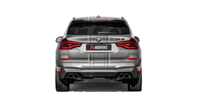 Akrapovic 19-20 BMW X3 M/X4 M (F97/F98) w/OPF/GPF Slip-On Line (Titanium) (Req. Tips) - 0