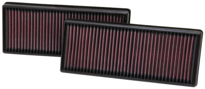 K&N Replacement Air Filter Multiple Mercedes Benz V8 Fitment (Inc 2 Filters)