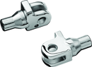 Kuryakyn Tapered Peg Adaptor Triumph Chrome-1