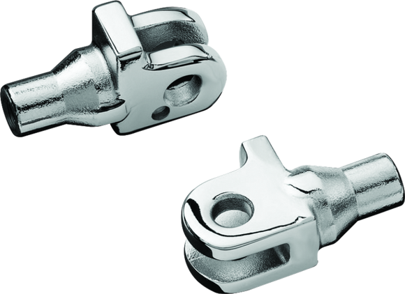Kuryakyn Tapered Peg Adaptor Triumph Chrome