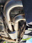 MAD BMW 540 G30 2017-2023 B58 Axle Back Exhaust-4