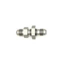 DeatschWerks 6AN Male Flare To 6AN Male Flare Bulkhead Adapter (Incl. Nut)-1