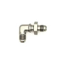 DeatschWerks 6AN Male Flare To 6AN Male Flare Bulkhead Adapter 90-Degree (Incl. Nut)-1