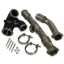 BD Diesel UpPipe Kit - Ford 2004.5-2007 6.0L Powerstroke w/EGR Connector-1