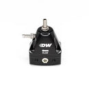 DeatschWerks DWR1000iL In-Line Adjustable Fuel Pressure Regulator - Black-1