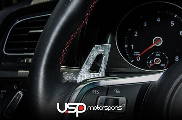 DSG Paddle Extensions Silver For MK7 GTI/Golf R/GLI