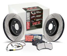 StopTech 13+ Subaru BRZ Rear Slotted Sport Brake Kit