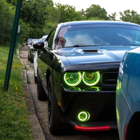 Oracle Dodge Challenger 08-14 LED Waterproof Halo Kit - White SEE WARRANTY