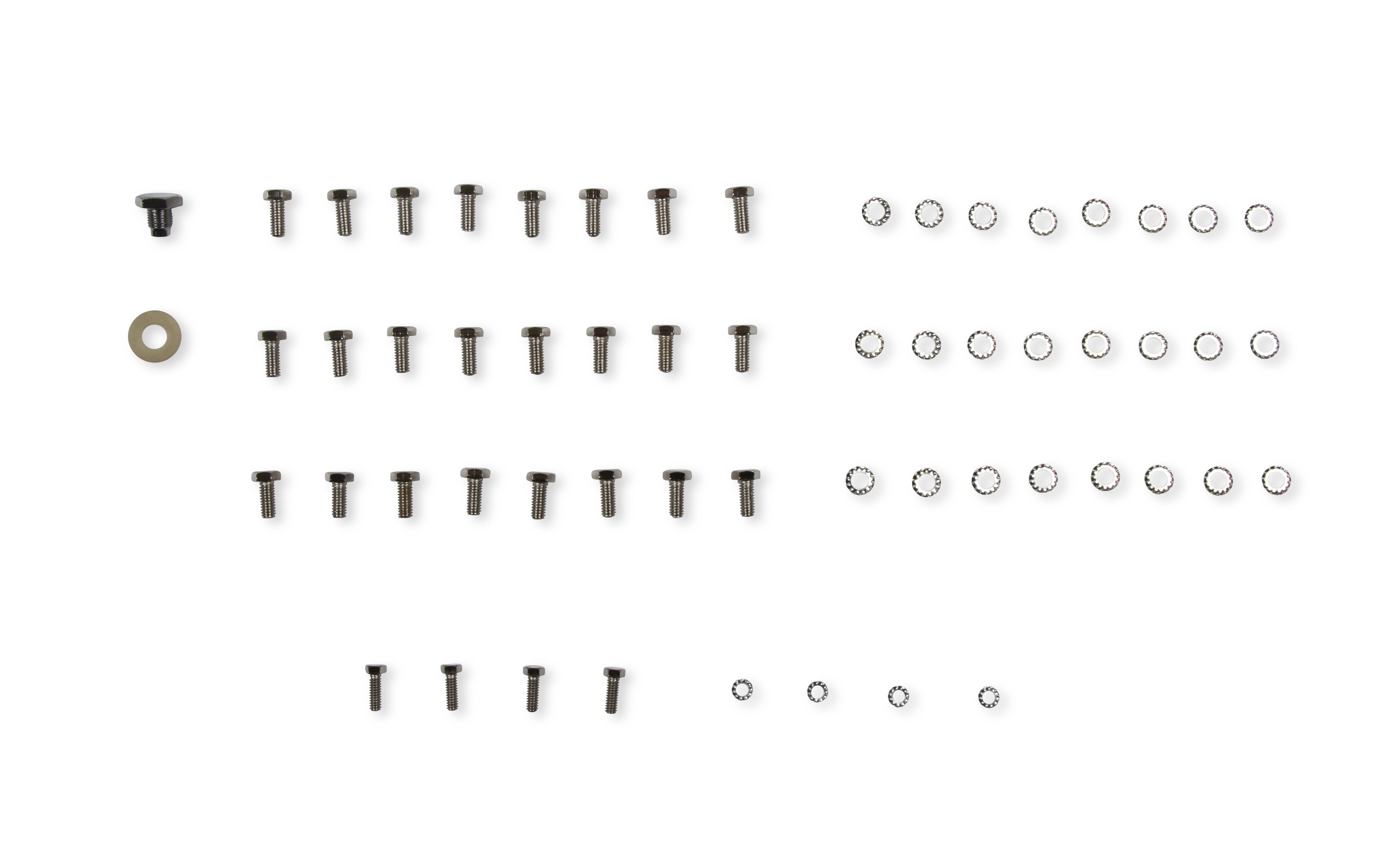 WEIAND ALUM OIL PAN KIT BLK BBC FINNED