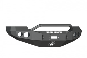 Road Armor 05-07 Ford F-250 Stealth Front Winch Bumper w/Pre-Runner Guard - Tex Blk