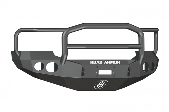 Road Armor 05-07 Ford F-250 Stealth Front Winch Bumper w/Lonestar Guard - Tex Blk