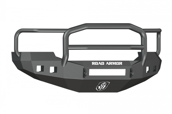 Road Armor 05-07 Ford F-250 Stealth Front Bumper w/Lonestar Guard - Tex Blk