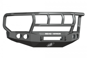 Road Armor 08-10 Ford F-250 Stealth Front Bumper Titan II GuardWide Flare - Tex Blk