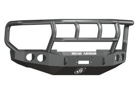 Road Armor 08-10 Ford F-250 Stealth Front Winch Bumper Titan II GuardWide Flare - Tex Blk