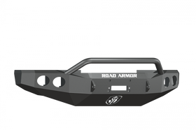 Road Armor 08-10 Ford F-250 Stealth Front Winch Bumper w/Pre-Runner Guard - Tex Blk