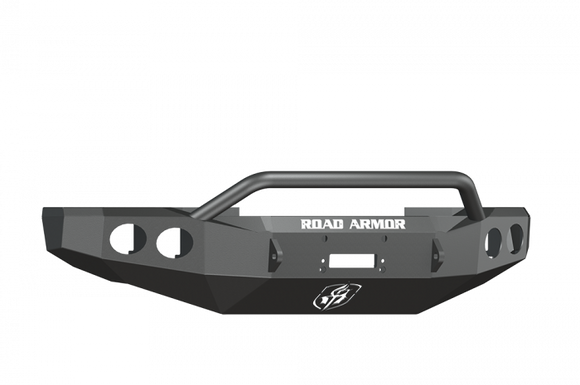 Road Armor 08-10 Ford F-250 Stealth Front Winch Bumper w/Pre-Runner Guard - Tex Blk
