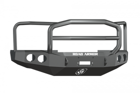 Road Armor 08-10 Ford F-250 Stealth Front Winch Bumper w/Lonestar Guard - Tex Blk
