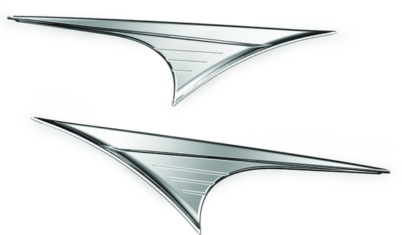 Kuryakyn Side Body Accents For Trikes Chrome