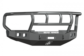 Road Armor 08-10 Ford F-250 Stealth Front Winch Bumper w/Titan II Guard Wide Flare - Tex Blk