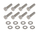 Mr. Gasket Timing Cover Bolt Set - Stainless Steel Fits GM LS Engines-1