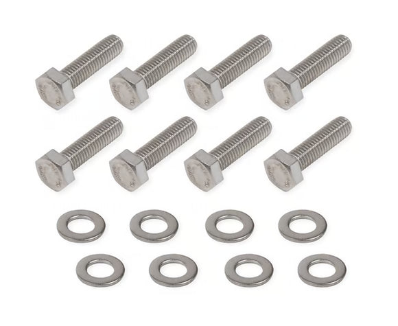 Mr. Gasket Timing Cover Bolt Set - Stainless Steel Fits GM LS Engines
