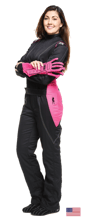 VIXEN II LADIES SML BLK/PINK