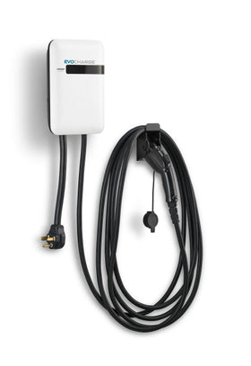 EvoCharge EVSE Single Port Wall 25ft Cable - 0