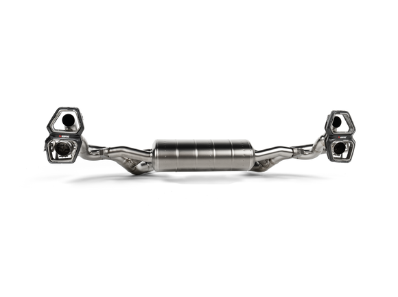 Akrapovic 23-24 BMW XM (G09) TwinPower Turbo V8 Hybrid Slip-On Race Line (Titanium) w/ Carbon Tips