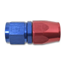 Russell Performance -6 AN Red/Blue Straight Full Flow Hose End-1