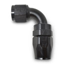 Russell Performance -6 AN Black 90 Degree Full Flow Hose End-1