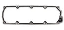 Mr. Gasket Valley Cover Gasket - Molded Rubber with Aluminum Carrier Fits GM LS2/LS3/LS7/LSX with 11-Bolt Valley Cover-1