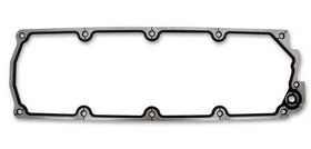 Mr. Gasket Valley Cover Gasket - Molded Rubber with Aluminum Carrier Fits GM LS2/LS3/LS7/LSX with 11-Bolt Valley Cover