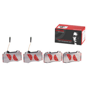 Brembo 01-02 Mercedes-Benz CL55 AMG Premium NAO Ceramic OE Equivalent Pad - Front A0064201220