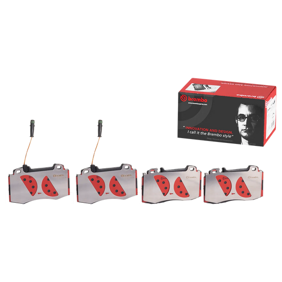 Brembo 01-02 Mercedes-Benz CL55 AMG Premium NAO Ceramic OE Equivalent Pad - Front A0064201220