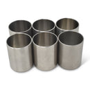 Russell Performance -8 AN Stainless Steel Crimp Collars (O.D. 0.700) (6 Per Pack)-1