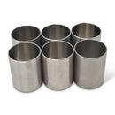 Russell Performance -10 AN Stainless Steel Crimp Collars (O.D. 0.825) (6 Per Pack)-1