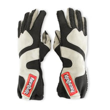 RACEQUIP SFI-5 GRAY/BLK XLG OUTSEAM W/CLOSURE