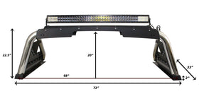 Go Rhino 07-20 Toyota Tundra Sport Bar 2.0 (Full Size) - SS - 0